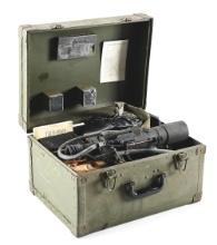 US M3 INAFARED SNIPER SCOPE WITH CASE AND SPARE PARTS.