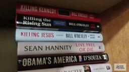 Political books and expensive catalogs