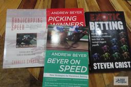 Race horse betting books