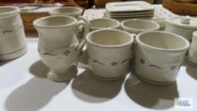 Longaberger...Pottery mugs