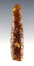 2 7/8" Paleo Eden found in Southwest Colorado. Made from Knife River Flint. Rogers COA