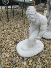 Concrete Big Foot Sasquatch Statue