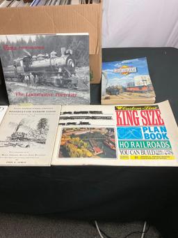 Collection of 75+ Railroad / Train Books & Media - See pics