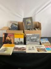 Collection of 75+ Railroad / Train Books & Media - See pics