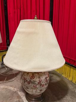 2 Assorted Table Lamps with Shades. See pics.