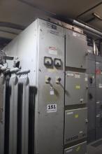 Westinghouse 480V Switchgear w/(3) Circuit Breakers