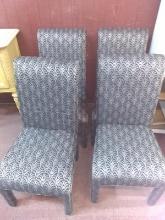 (4) Upholstered Parson Chairs (X4)