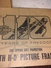 BL-Harley Davidson 2013 Yrs of Freedom Picture Frame