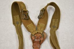 Czech. 1935 Army Belt Suspenders