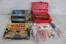 Erector Motor Kit, Human Body Model, Board Game