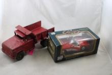 Tonka Toys Dump Truck, Road Tough Corvette in Box