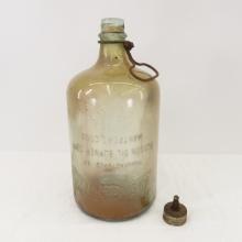 1931 Bunsen Oil Burner Corp Bottle for Kerosene