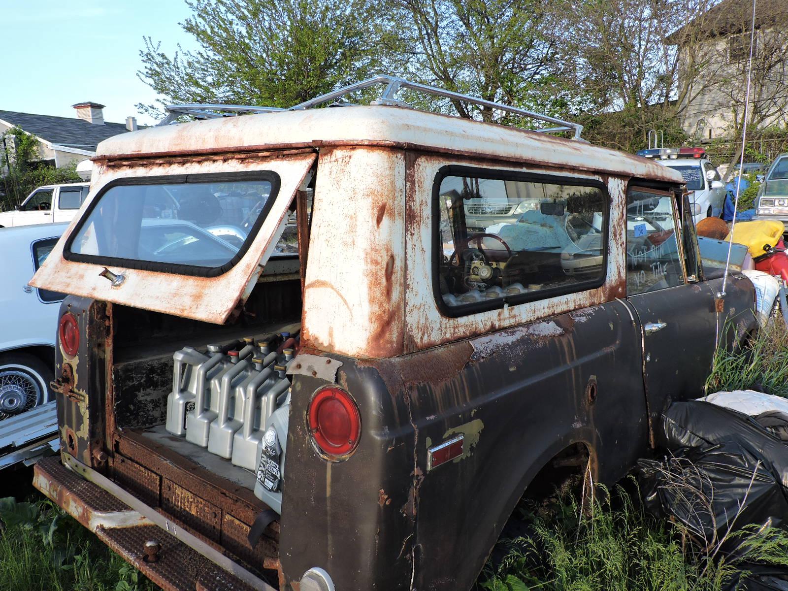 1971 International Scout / Removable Hardtop with Roof Rack