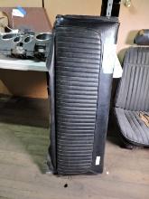 Mustang Back Seat (seat back piece) - Black Vinyl / 39" X 15" / Good Condition
