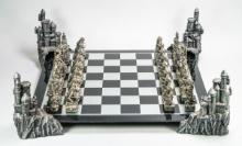 The Magic Crystal Chess Set -Board w/ Castle Corners