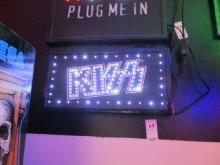 KISS LED Sign