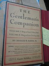 Gentlemen's Companion Books (2) Signed