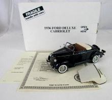 Danbury Mint 1:24 1936 Ford Deluxe Cabriolet