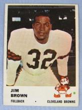 1961 Fleer #11 Jim Brown