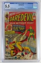 Daredevil #2 (1964) KEY 2nd DD, 2nd ELCTRO! CGC 5.5