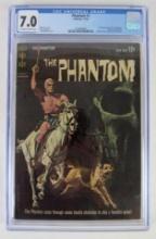 Phantom #1 (1962) Key 1st Issue/ CLASSIC SKULL COVER CGC 7.0 Gold Key Comics NICE!