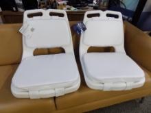 TWO ATTWOOD OFFSHORE BOAT SEATS NEW
