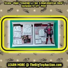 Strato-Viper "Creating G.I. Joe: A Real American Hero" Exclusive 17"x11" Print