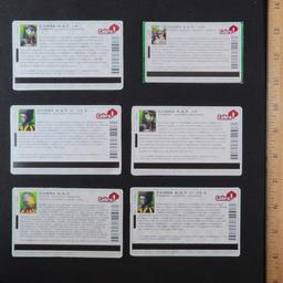 GI Joe Vs. Cobra / Spytroops / Valor Vs. Venom Vintage Cobra B.A.T. File Card Grouping
