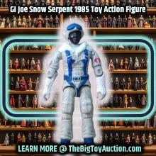 GI Joe Snow Serpent 1985 Toy Action Figure