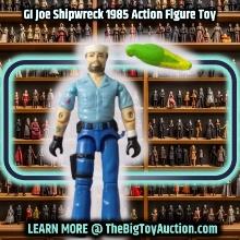 GI Joe Shipwreck 1985 Action Figure Toy