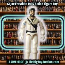 GI Joe Frostbite 1985 Action Figure Toy