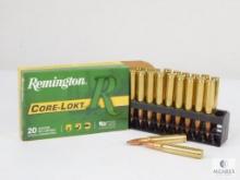 20 Rounds Remington .30-06 Ammunition - 150-grain Soft Point