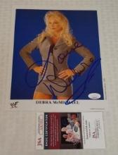 Debra McMichael Autographed Signed 8x10 Photo WWE JSA WWF Attitude WCW Divas Wrestling COA