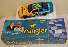 1999 Action Diecast 1:24 Dale Earnhardt Sr Wrangler NASCAR MIB 1/5004 Goodwrench Die Cast Car HOF