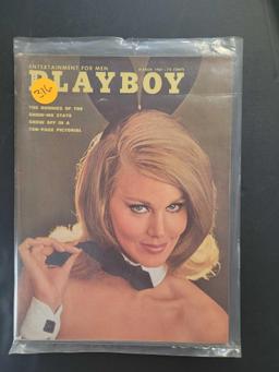 ADULTS ONLY! Vintage Playboy March 1967 $1 STS