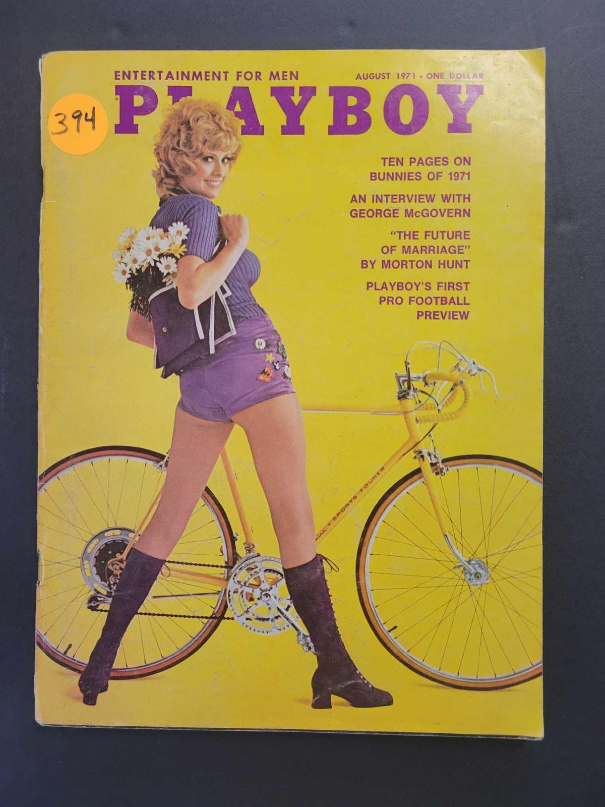 ADULTS ONLY! Vintage Playboy Aug 1971 $1 STS