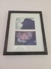 Dog Picture in Frame $1 STS