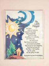 The Lord's Prayer Picture in Frame $1 STS