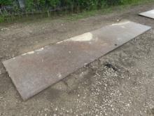 4FT. X 17FT. X 1IN. ROAD PLATE.