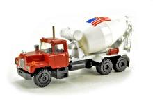 Mack R-Model Concrete Mixer - Custom Red/White