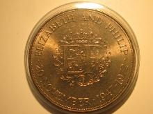 1972 Great Britain Royal Silver Wedding Anniv. Crowr big and heavy coin