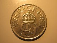 Foreign Coins:   1982 Sweden 5 Kroner