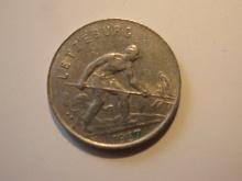 Foreign Coins: 1957 Luxemburg 1 Franc