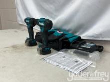 Makita Reconditioned 12v 2 piece Kit, Driver-Drill-Impact Driver  (CT232) 1 Year Factory Warranty
