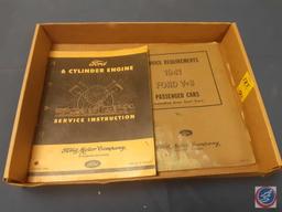 Manuals ((Ford 6 Cylinder Engine Service Instruction Ford Motor Company, Service Requirements 1941