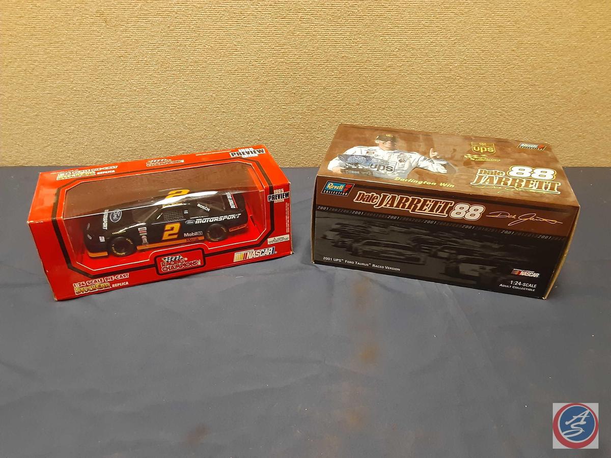 Racing Champions Nascar Motosport Die Cast Car #2 Rusty Wallace 1/24 Scale,...Revell Nascar UPS Die
