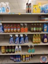 Variety of household cleaners