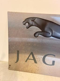 Metal Jaguar Sign