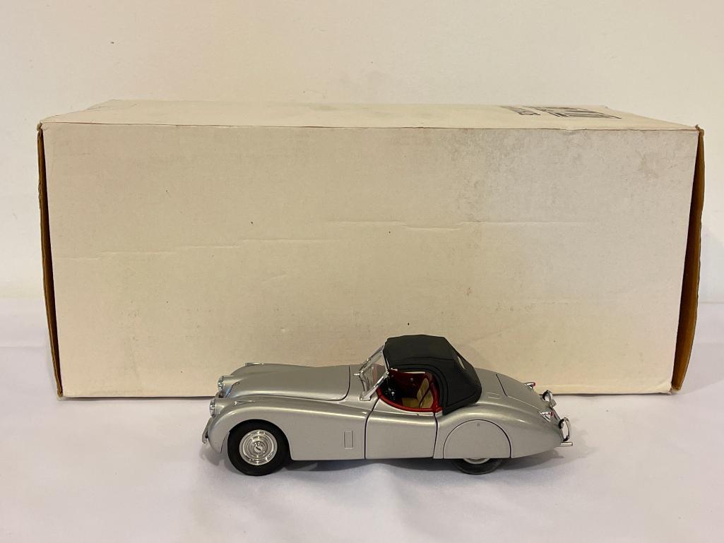 Franklin Mint 1952 Jaguar XK120 Die Cast Car with Box