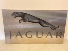Metal Jaguar Sign
